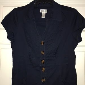 Robbie Bee Navy Dress 16 Plus